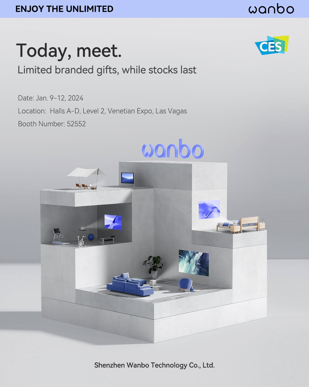 Wanbo美国CES现场3